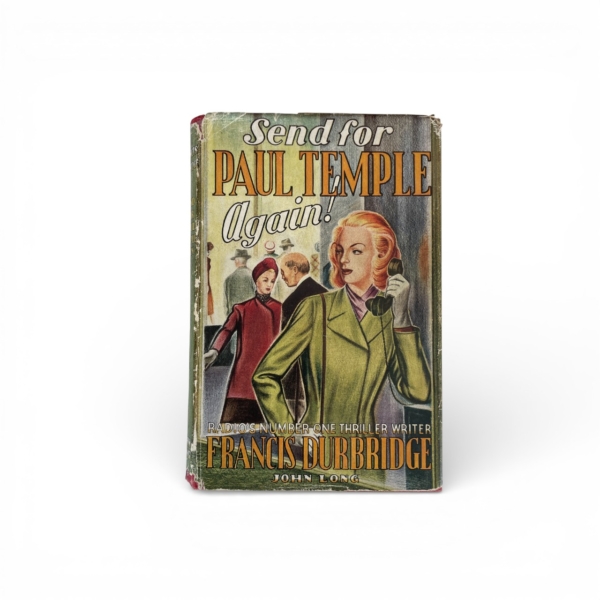 francis durbridge send for paul temple again first edition1