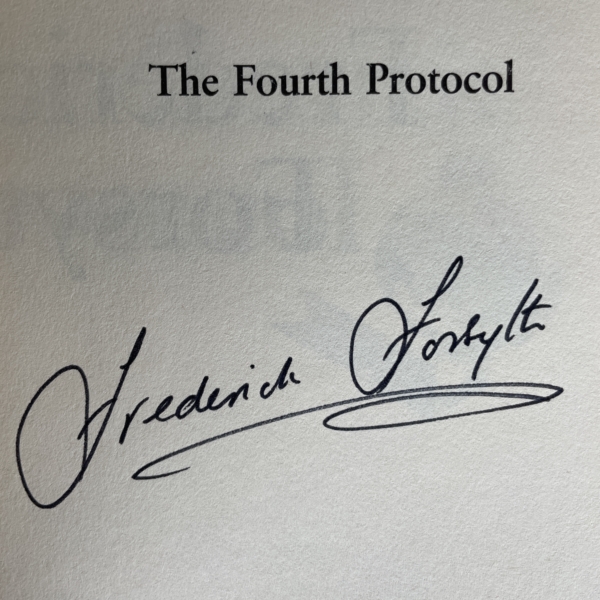 frederick forsyth the fourth protocol signed first edition3
