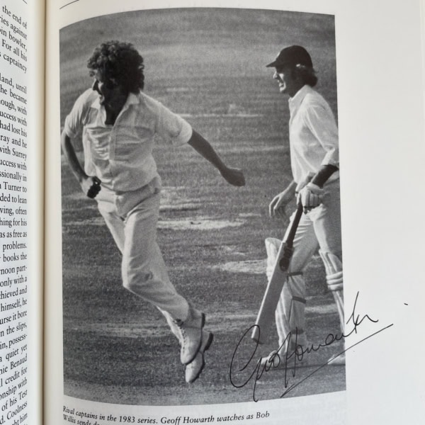 gerry cotter england v new zealand multi signed first4