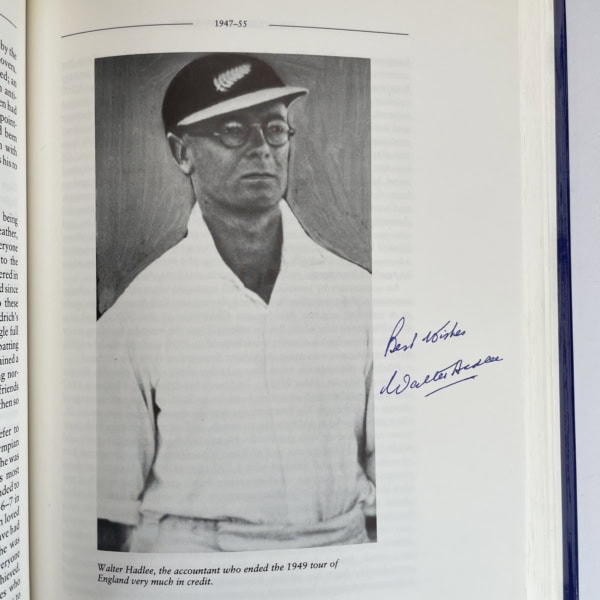 gerry cotter england v new zealand multi signed first6