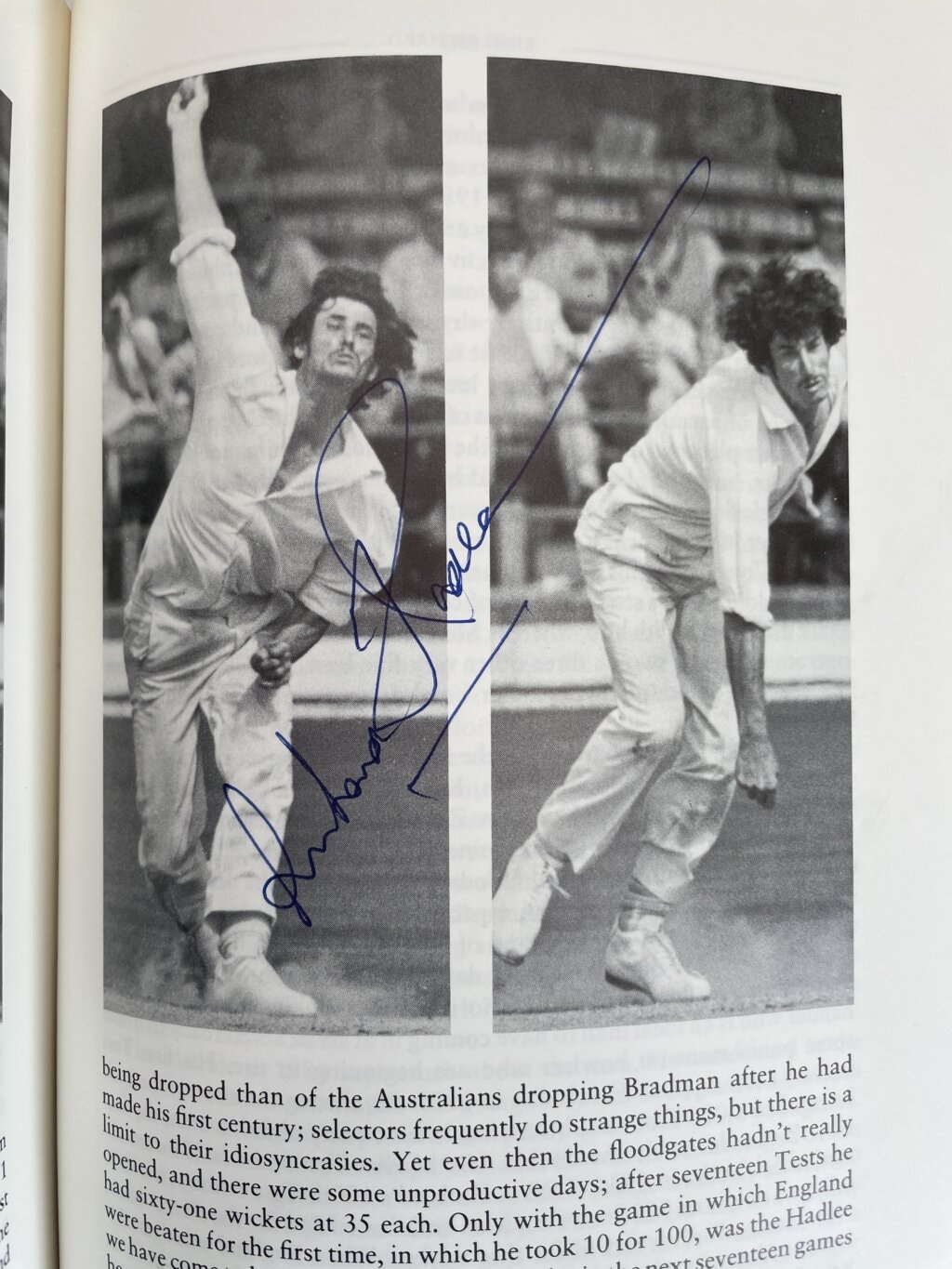 gerry cotter england v new zealand multi signed first7