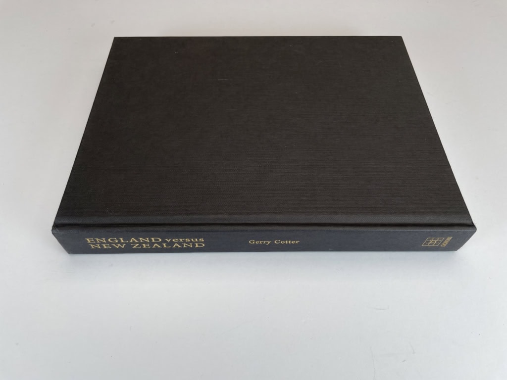 gerry cotter england v new zealand multi signed first8