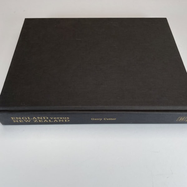 gerry cotter england v new zealand multi signed first8