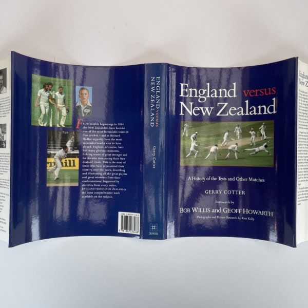 gerry cotter england v new zealand multi signed first9
