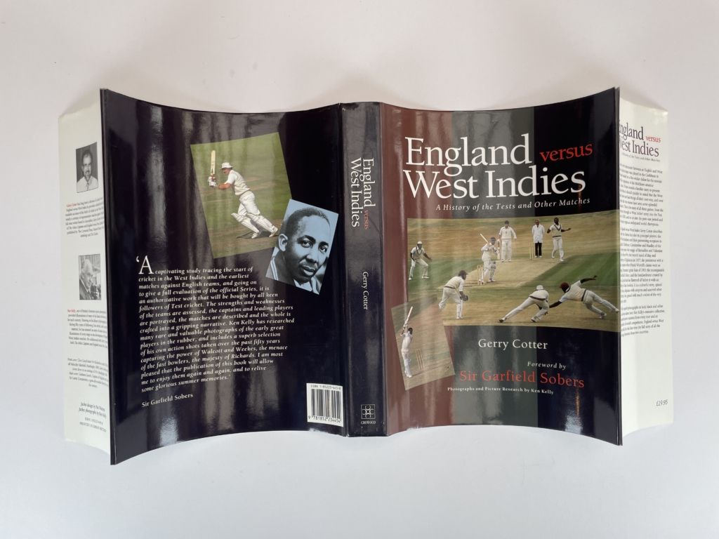 gerry cotter england v west indies signed first 4