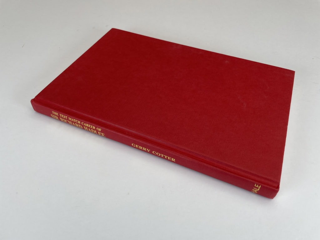 gerry cotter sir richard hadlee signed first 5