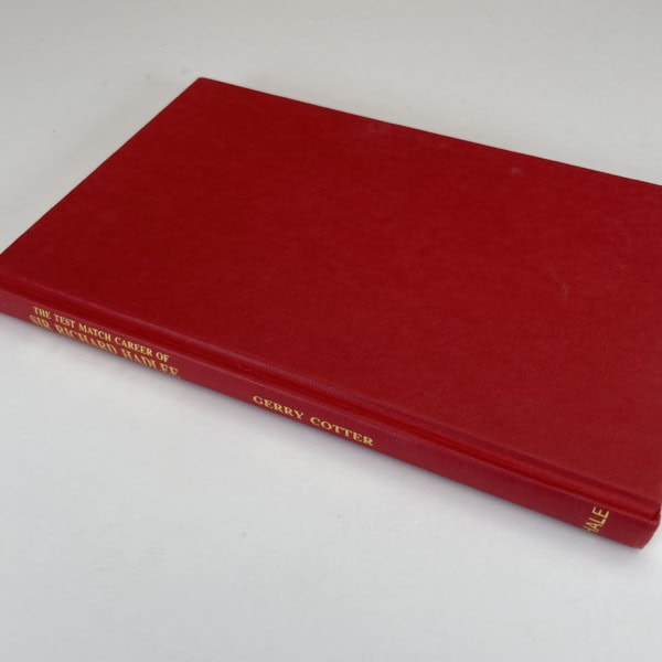 gerry cotter sir richard hadlee signed first 5