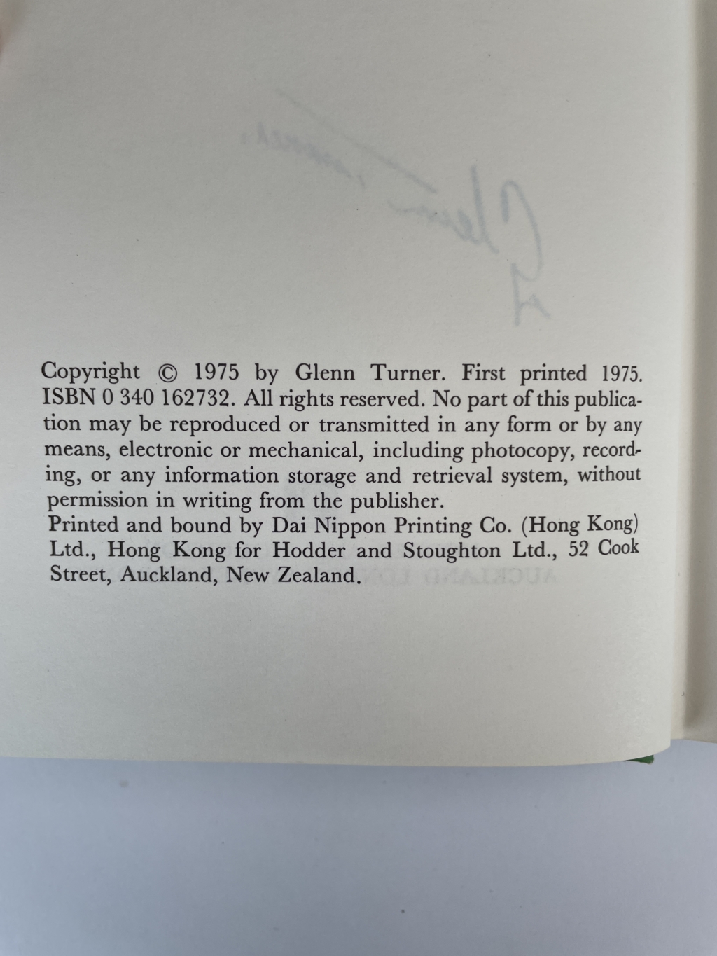 glenn turner my way signed first ed3