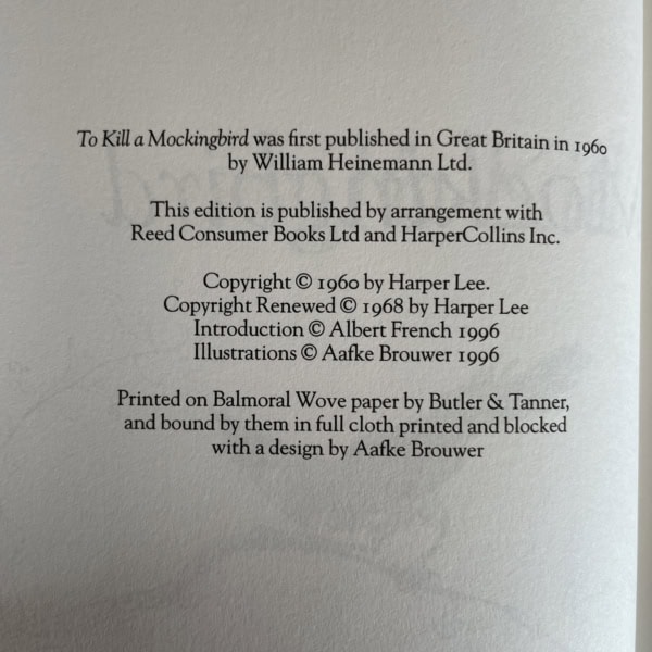 harper lee to kill a mockingbird folio2