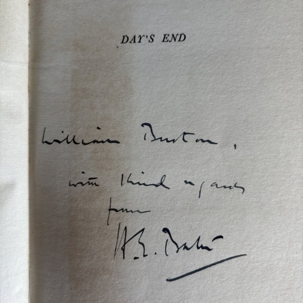 he bates days end signed first2