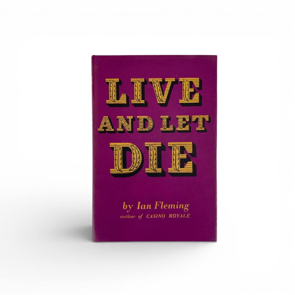 ian fleming live and let die first edition1