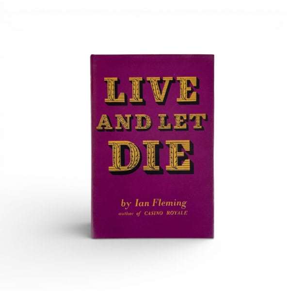 ian fleming live and let die first edition1