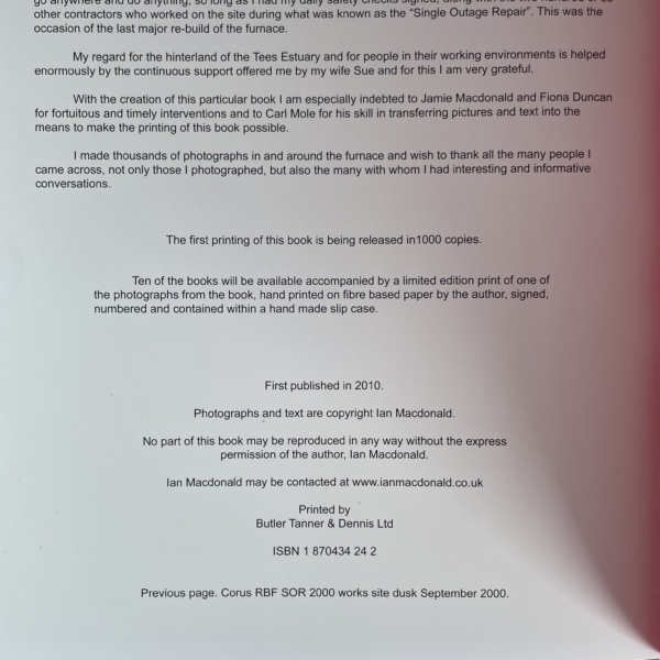 ian macdonald blast furnace 2