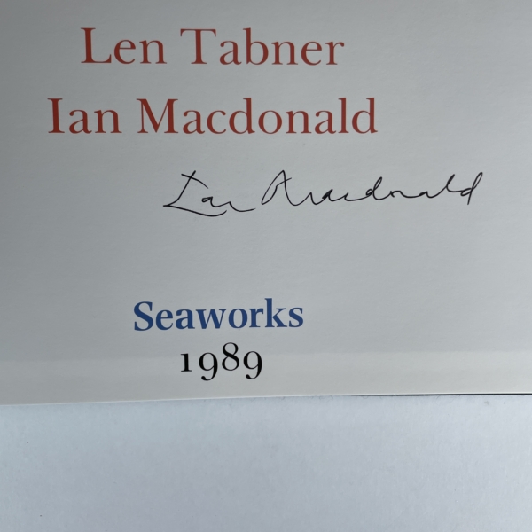 ian macdonald images off the tees signed first 2