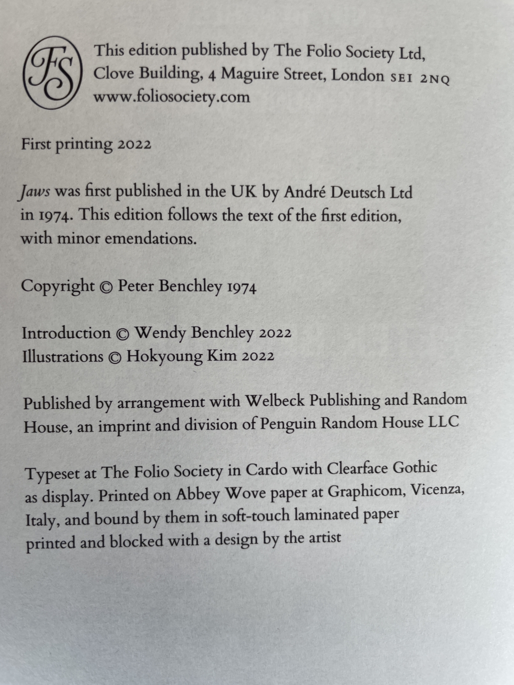 jaws first folio3