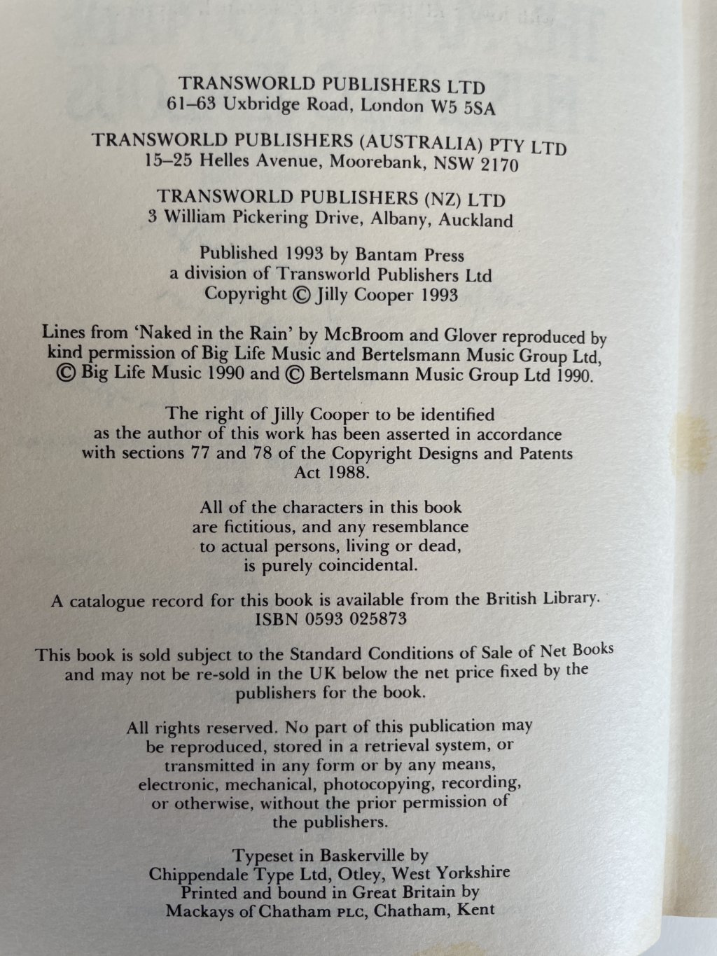 jilly cooper the man who made husbands jealous signed first 3