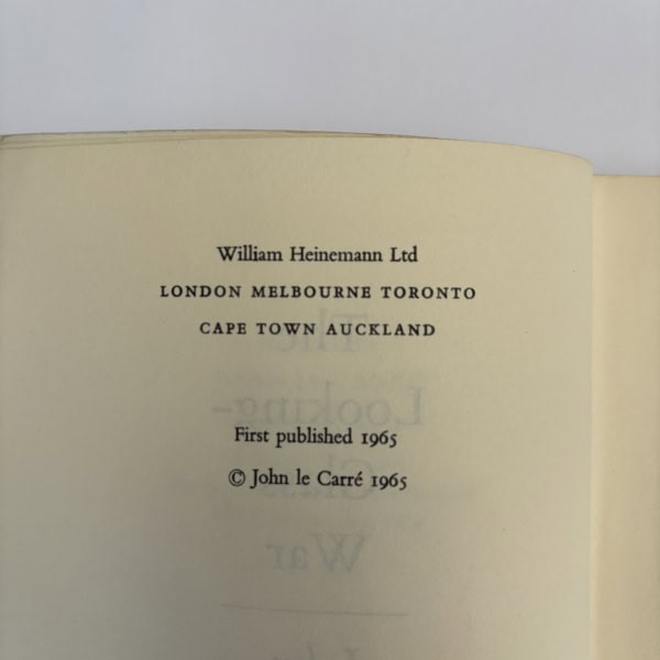 john le carre the looking glass war proof2