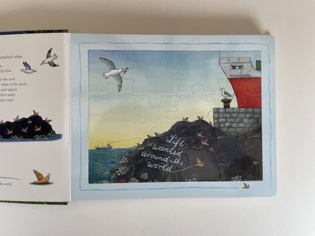 julia donaldson the snail and the whale jigsaw 3