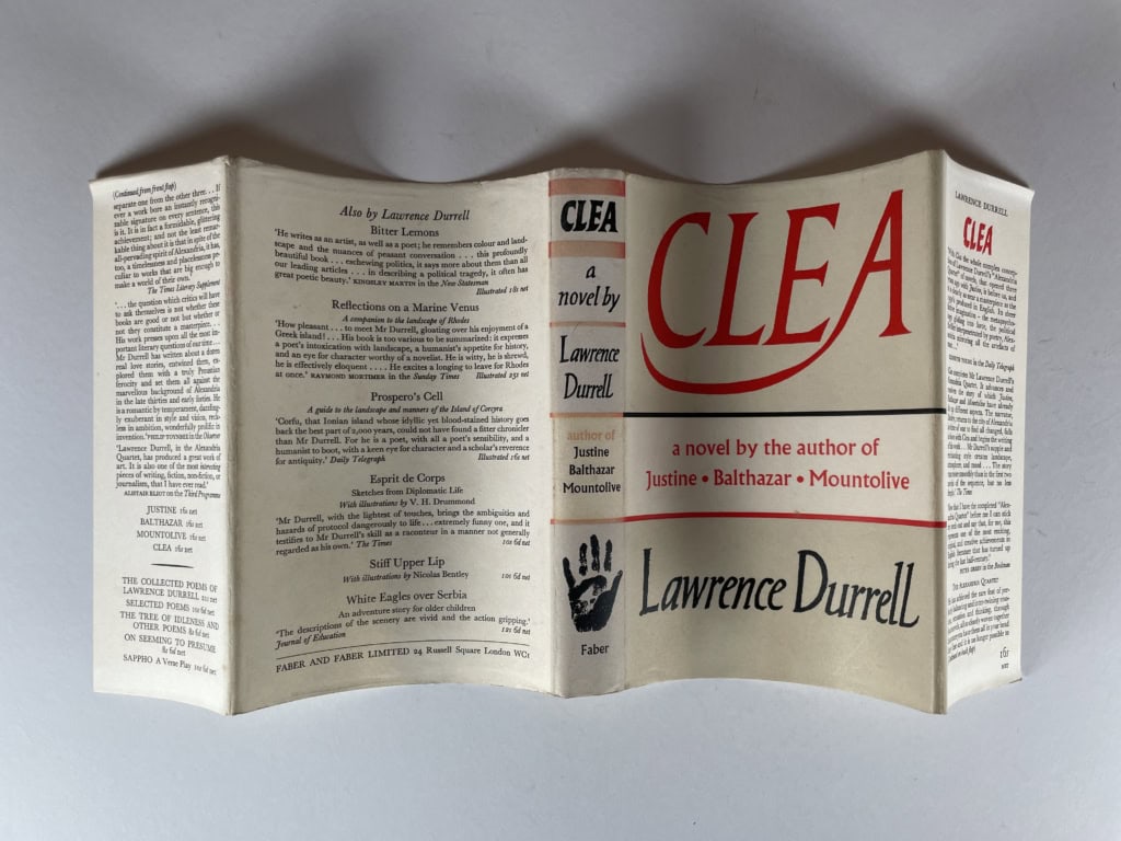 lawrence durrell clea first edition4