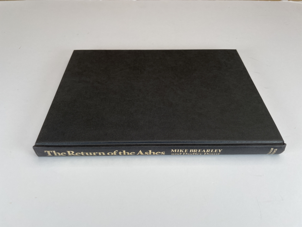 mike breaerley the return of the ashes signed first 4