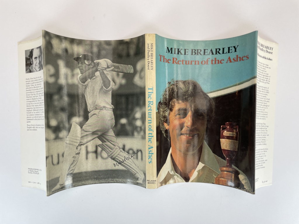 mike breaerley the return of the ashes signed first 5