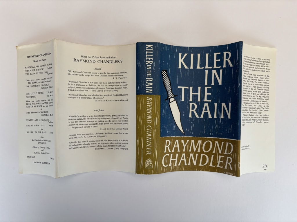 raymond chandler killer in the rain first ed4