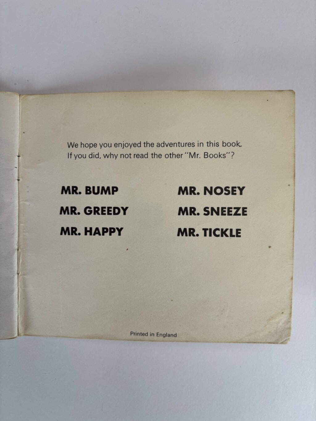 roger hargreaves mr sneeze first ed4
