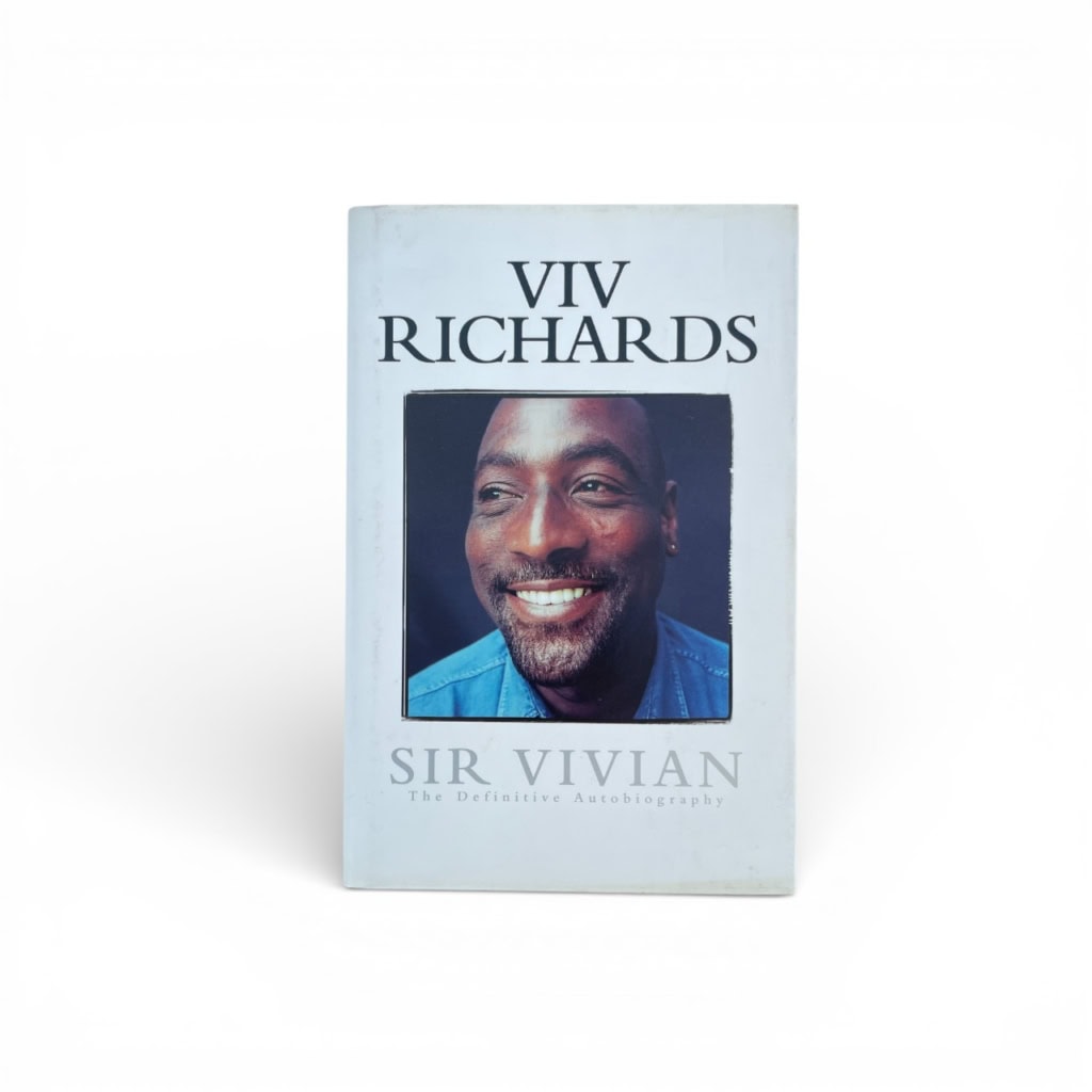 sir vivian richards signed first edition1