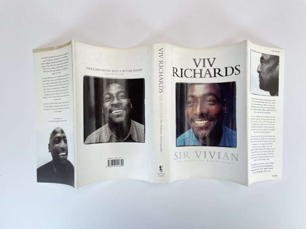 sir vivian richards signed first edition5