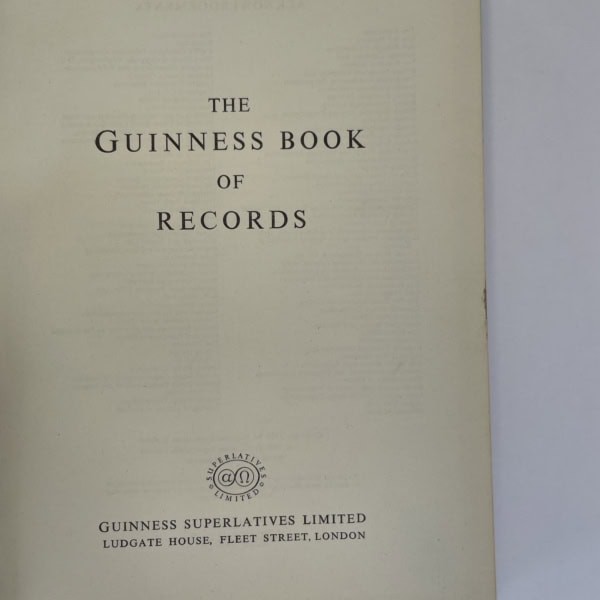 the guinness book of records first2