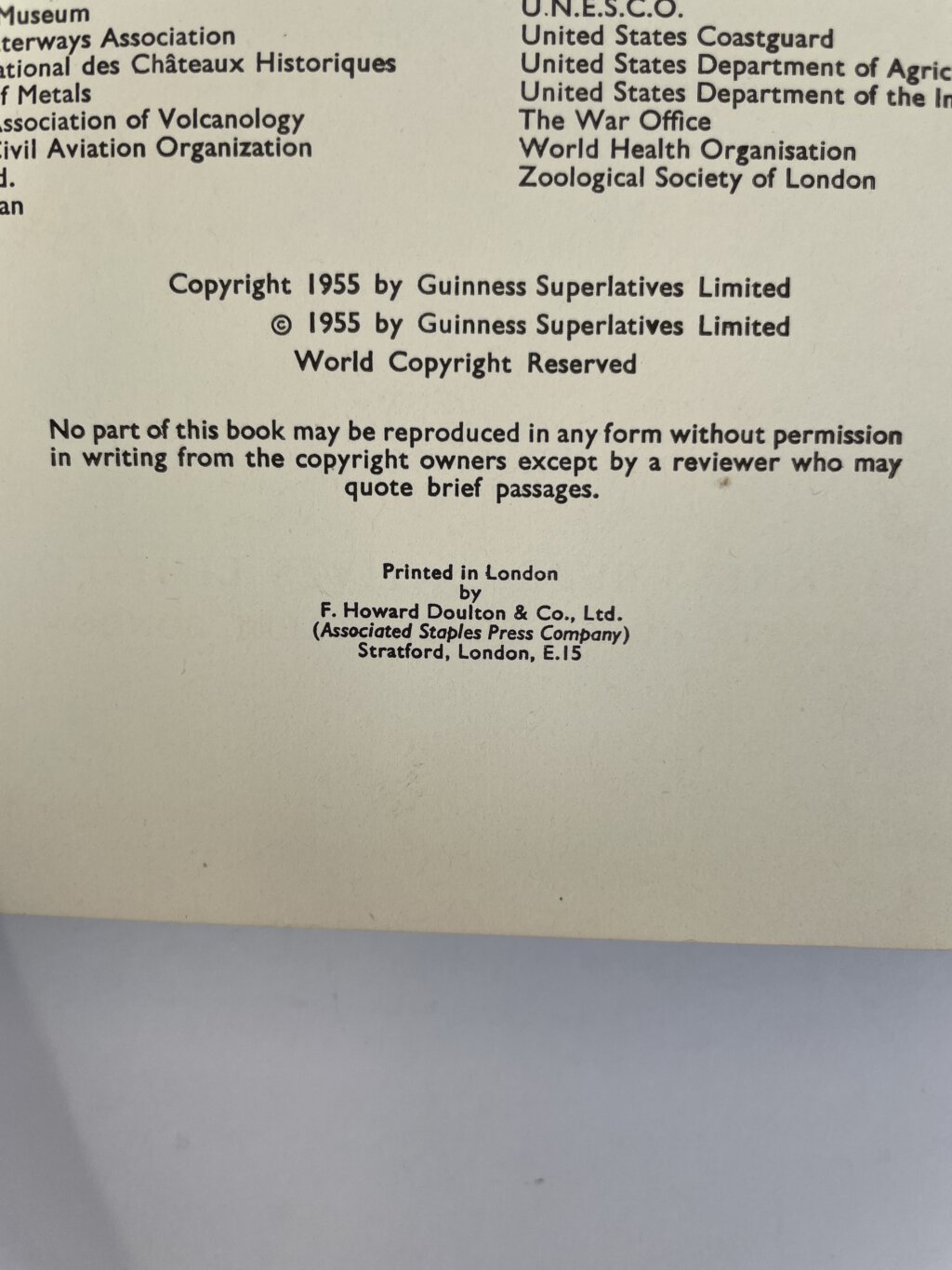 the guinness book of records first3