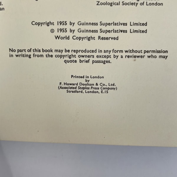 the guinness book of records first3