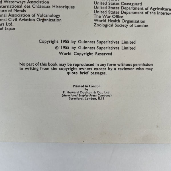 the guinness book of records first ed2