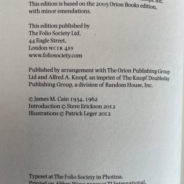 the postman always rings twice folio2