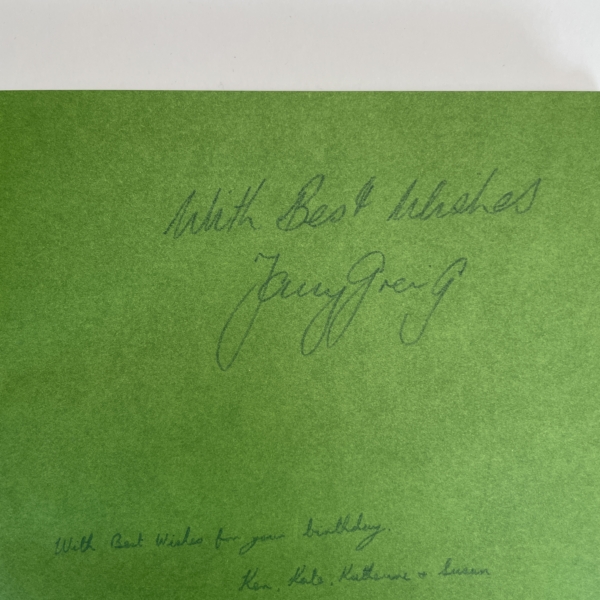 tony greig cricket signed first edition3