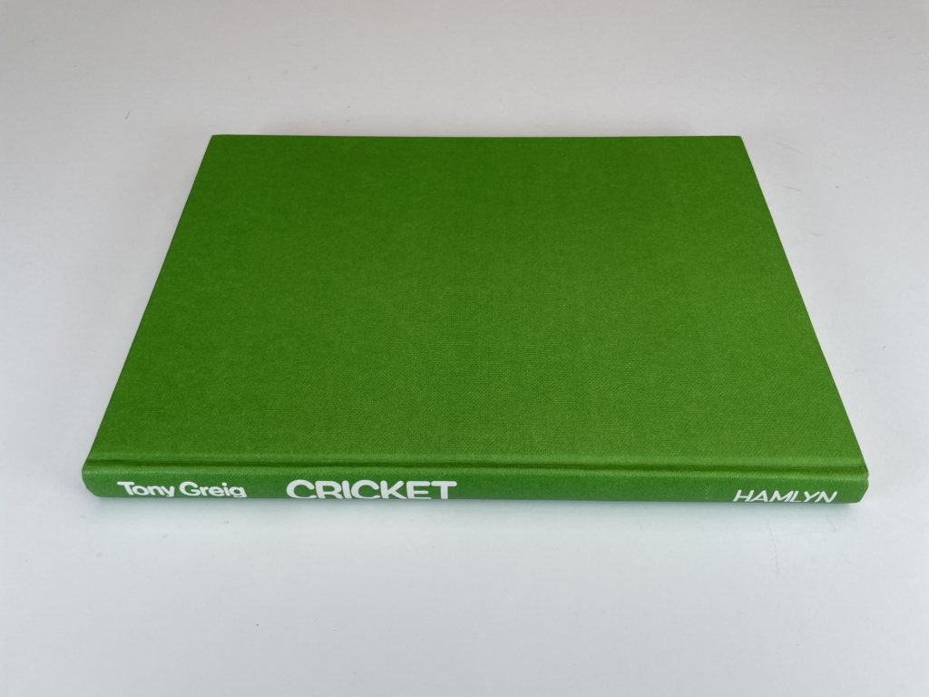 tony greig cricket signed first edition5
