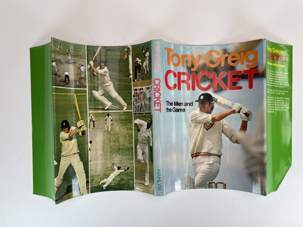 tony greig cricket signed first edition6
