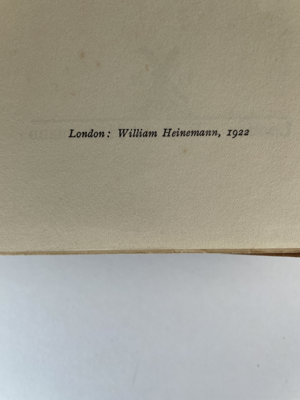 v sackville west the heir first edition2