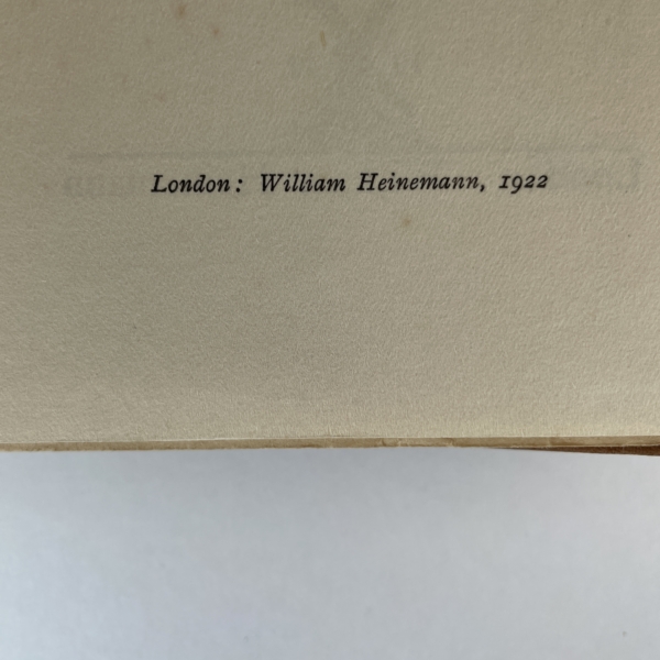 v sackville west the heir first edition2