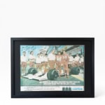 Ayrton Senna - Poster - Signed - Gerhard Berger