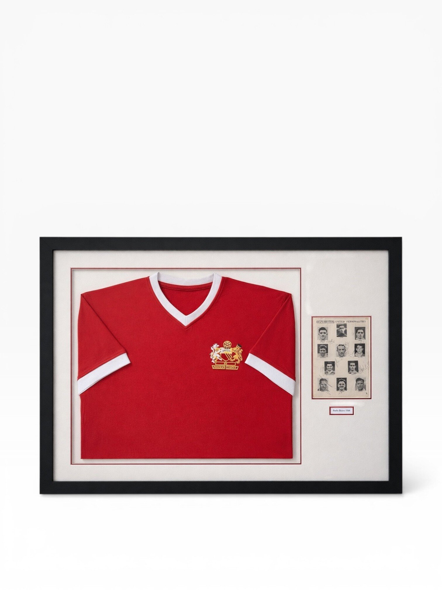 Busby Babes - Signed Presentation - Rare