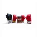 Four Kings - SIGNED boxing Gloves and first edition