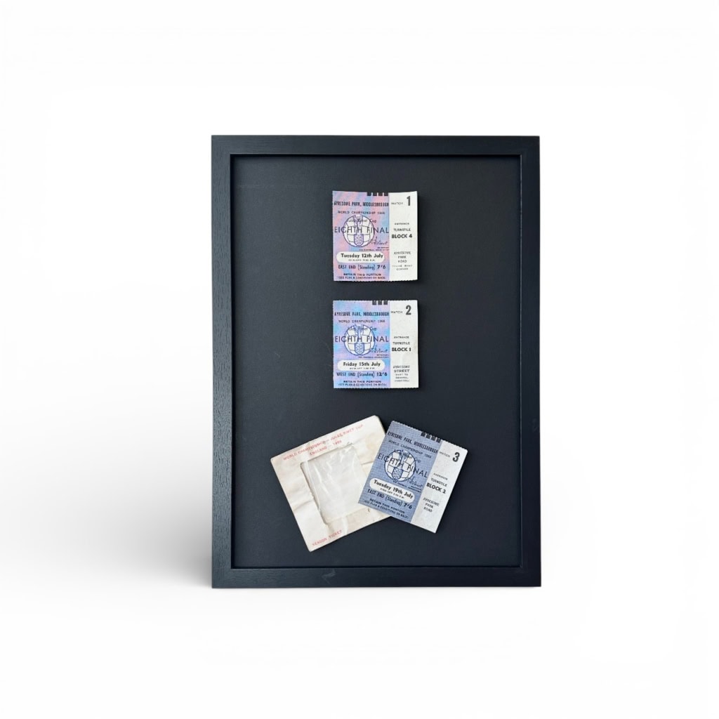 Tickets - 1966 Ayresome Park - World Cup - North Korea