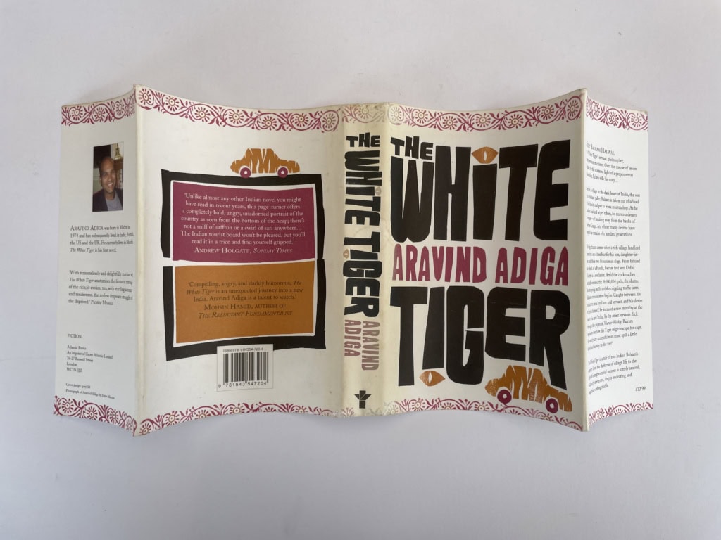 aravind adiga the white tiger first edition4