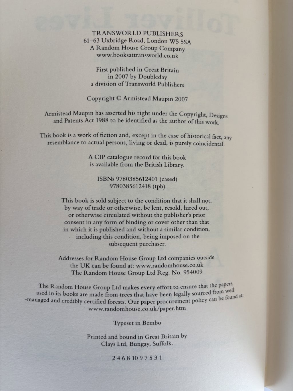 armistead maupin michael tolliver lives first 2