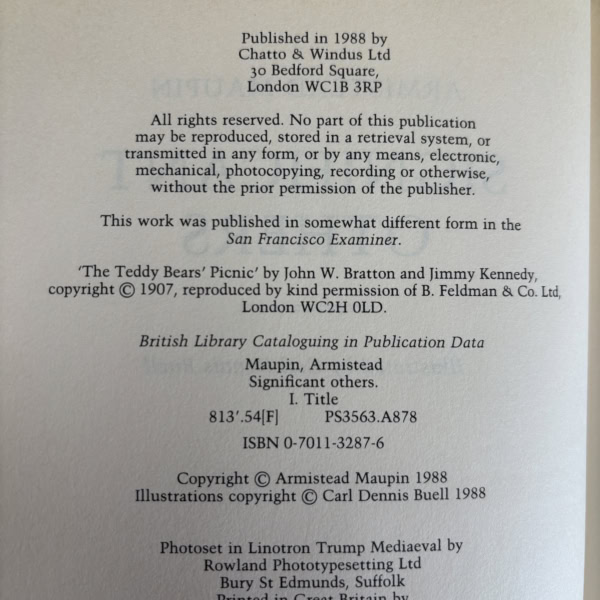 armistead maupin significant others first 2