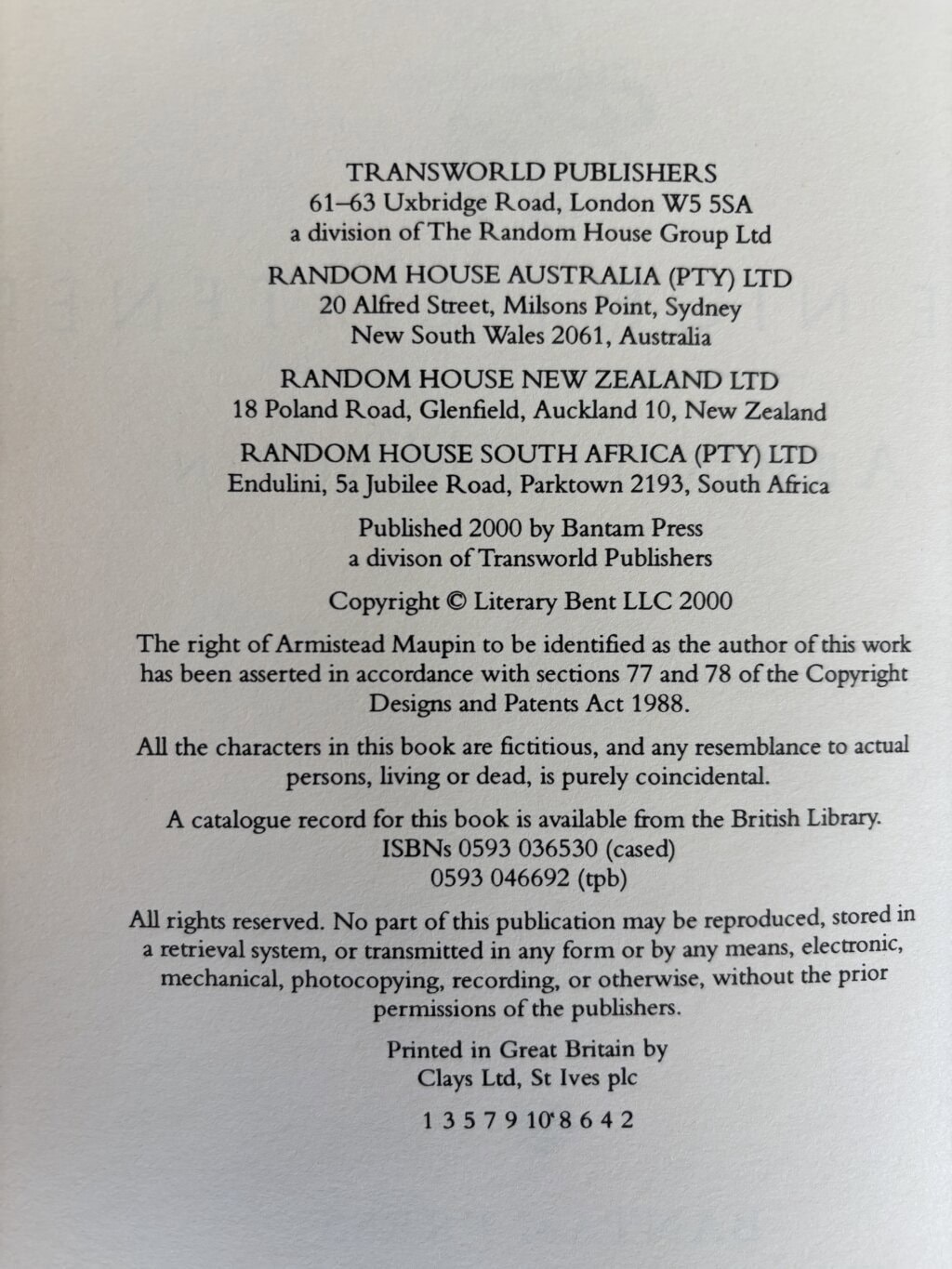 armistead maupin the night listener first 2