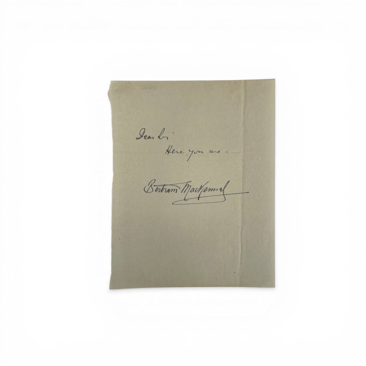bertram mackennal signed note1