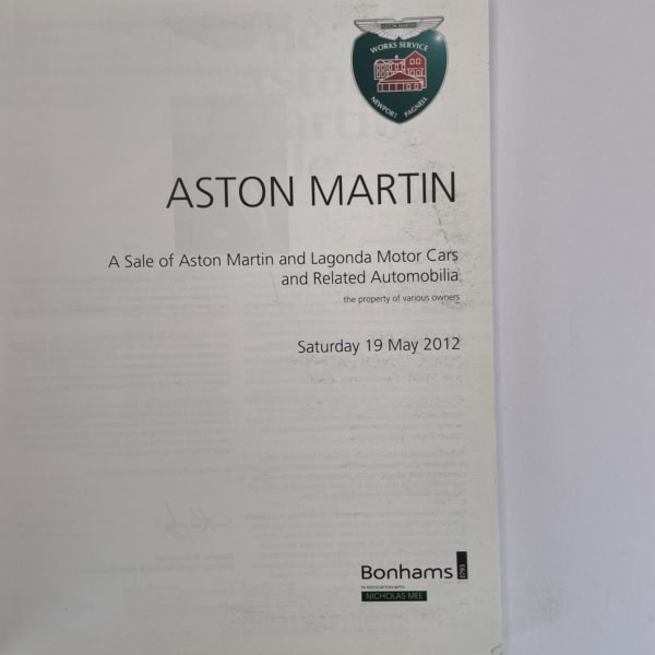 bonhams aston martin 2012 2