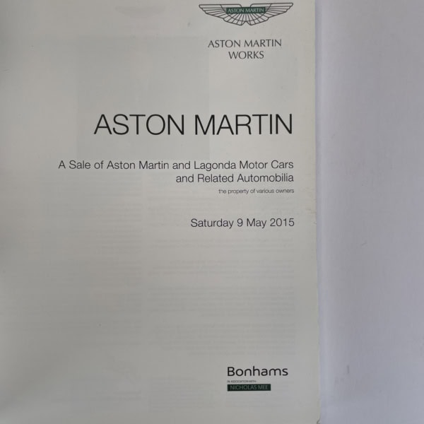 bonhams aston martin 2015 2